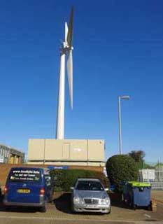 Erith wind turbine