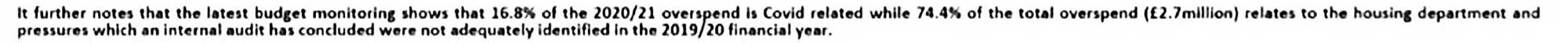 Covid debt