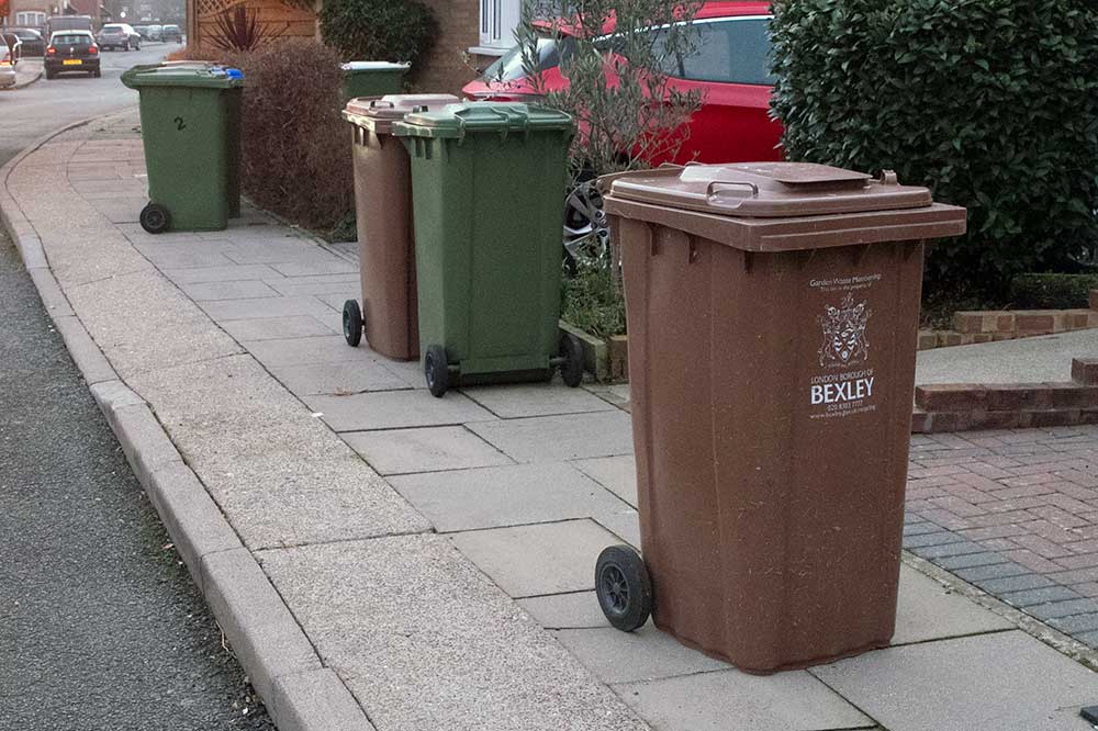 Uncollected bins