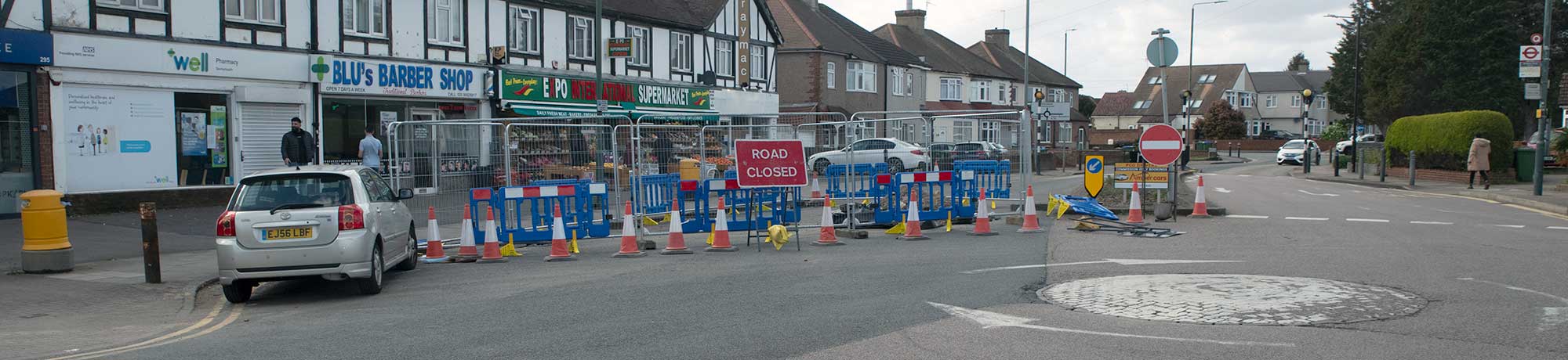 Brampton Road closed