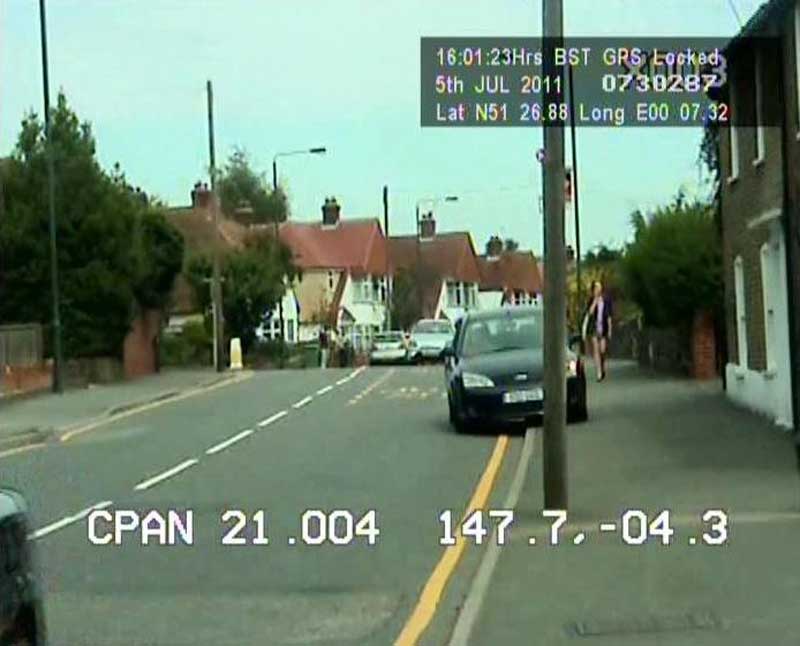 Image recorded by Bexley's CCTV car on 5 July 2011