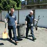 Permanently sick Nick Johnson hard at work