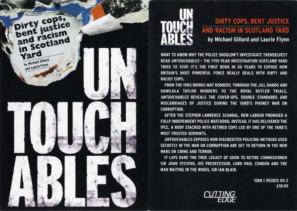 Dirty cops, bent justice and racism in Scotland Yard