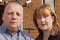 Ian Clement and Katie Perrior