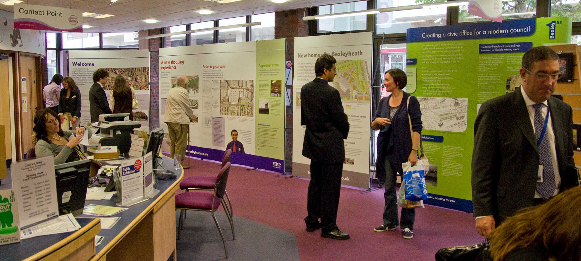 Tesco exhibition