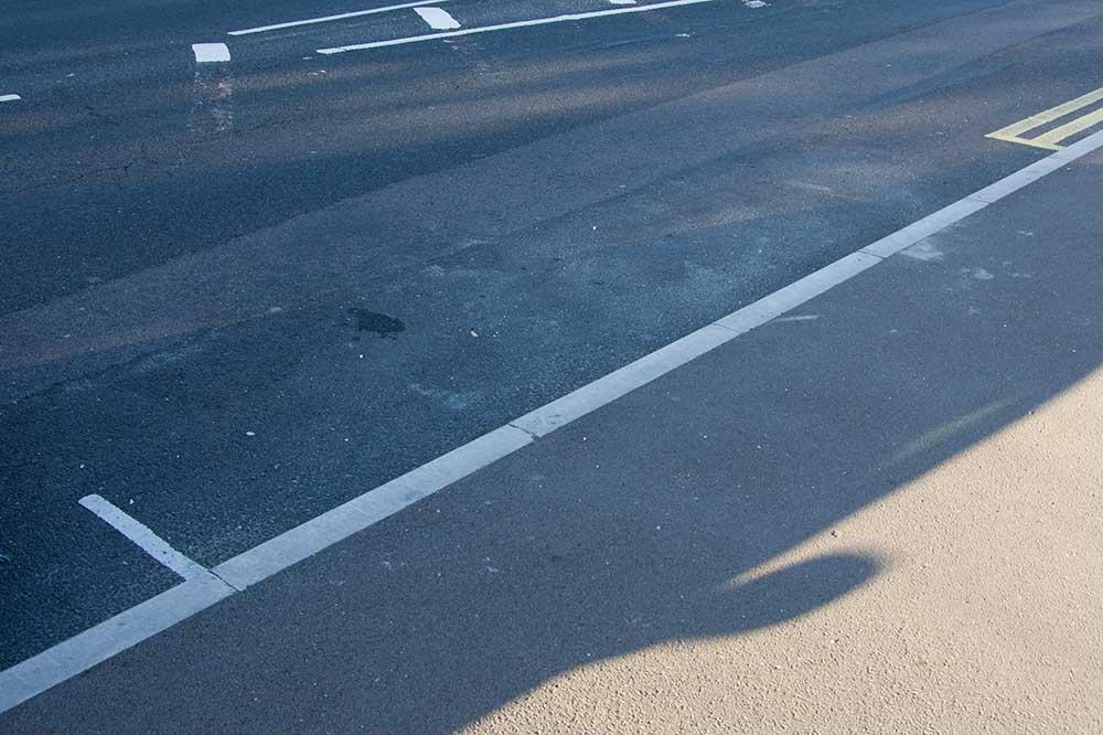 Disabled parking bay