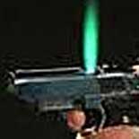 Cigarette lighter gun