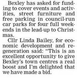 Christmas parking to be free