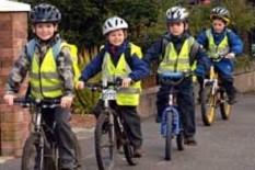 Young cyclists