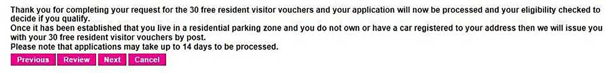 Newham's free permits