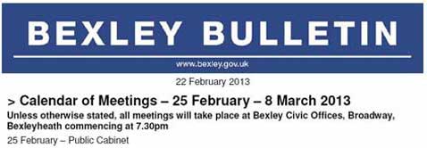 Bexley Bulletin