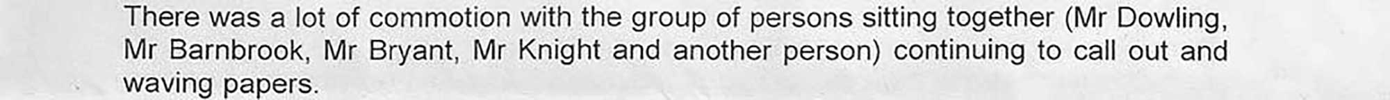 Just one of lie Bacon's statement