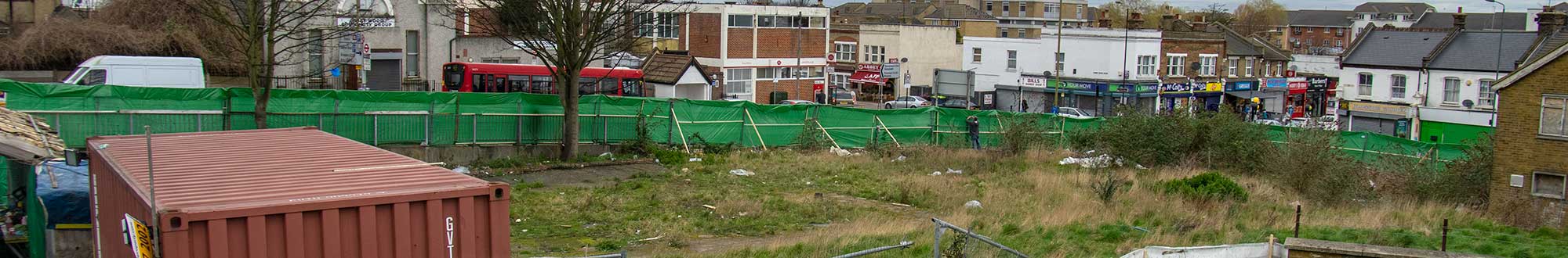 Harrow Inn site, Abbey Wood. March 2014 Harrow Inn site
