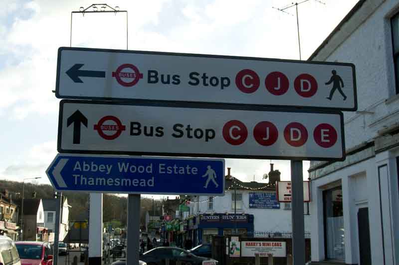 Bus stops