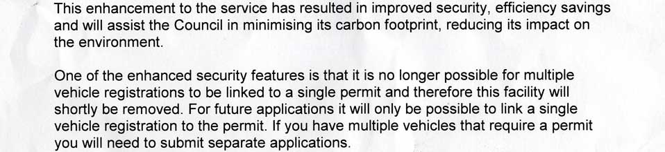 Parking price doubled