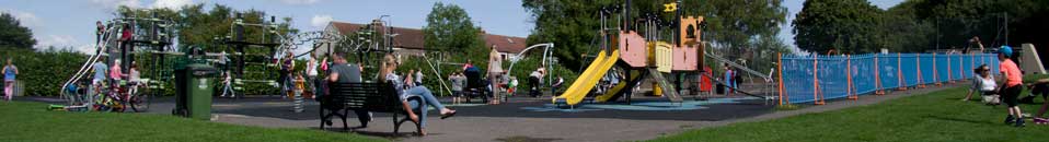 Lesnes Abbey playground Park