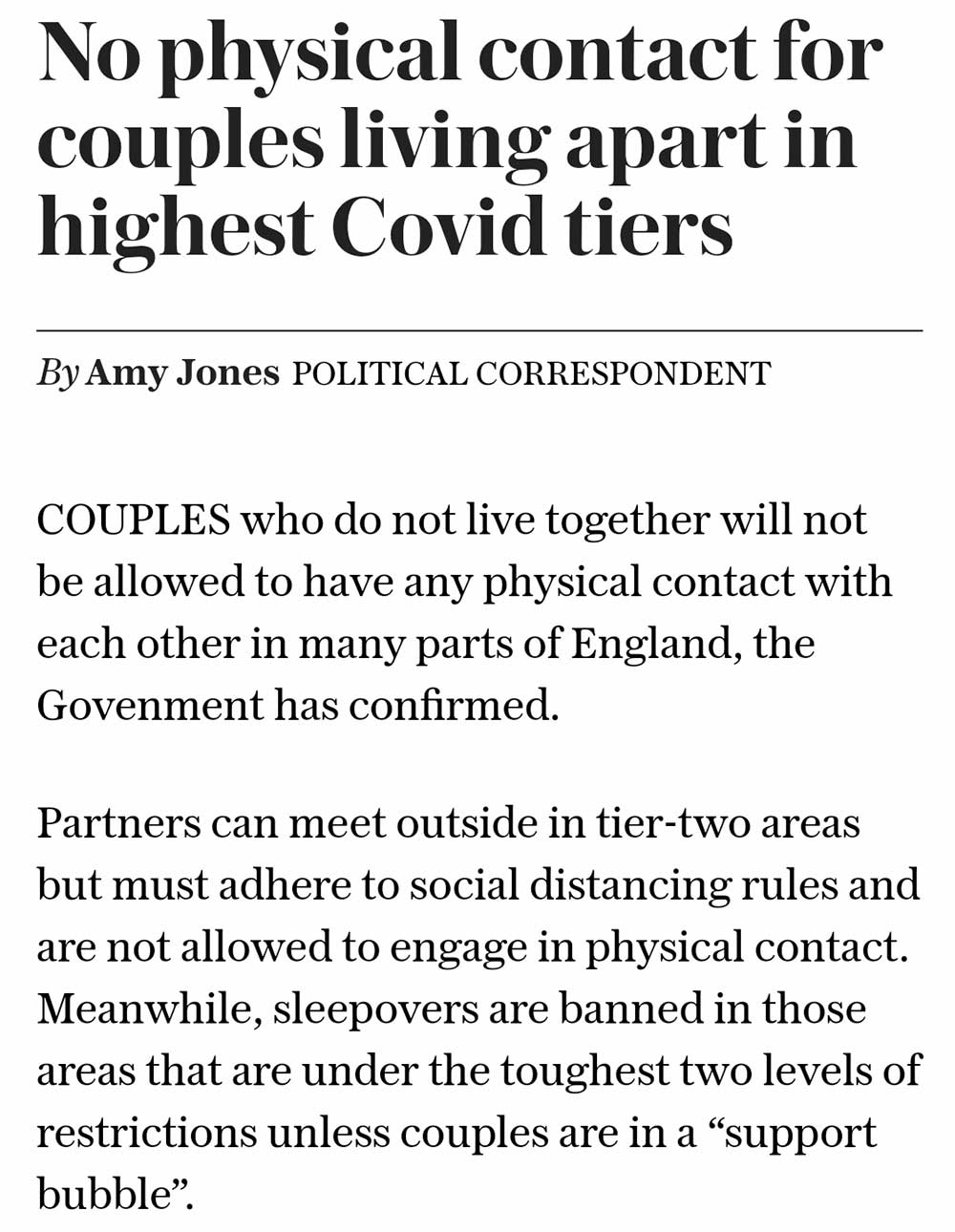 Today's Daily Telegraph