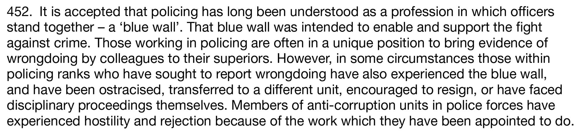 From Volume 3 of the Daniel Morgan report