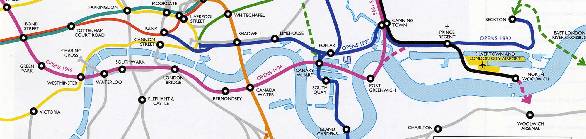 London transport map
