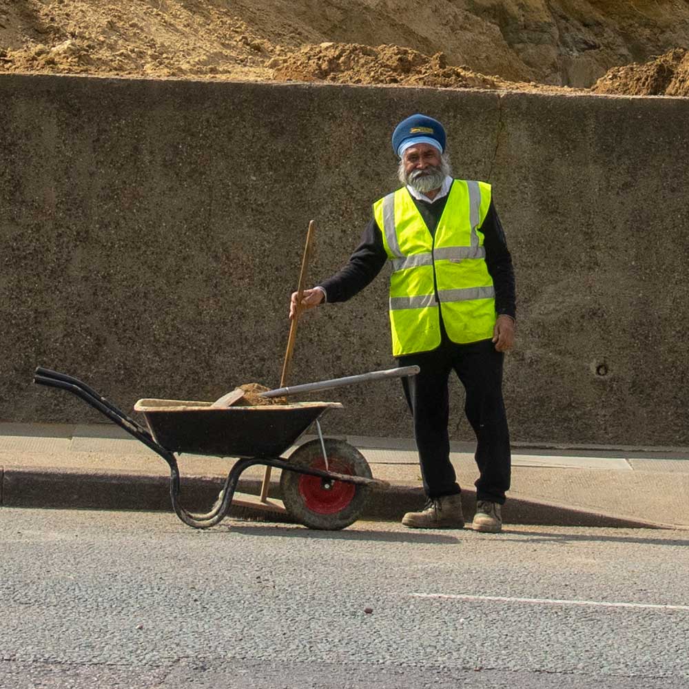 Outside Leather Bottle