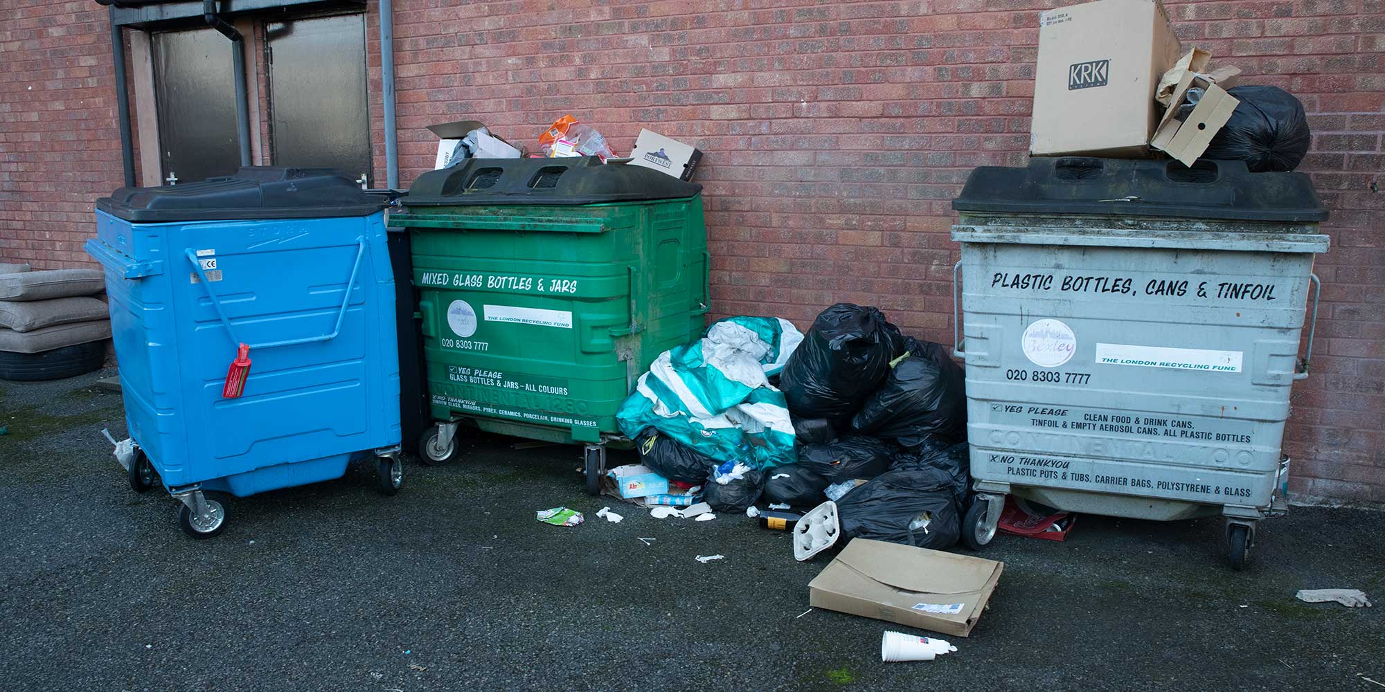 Rubbish recycling service