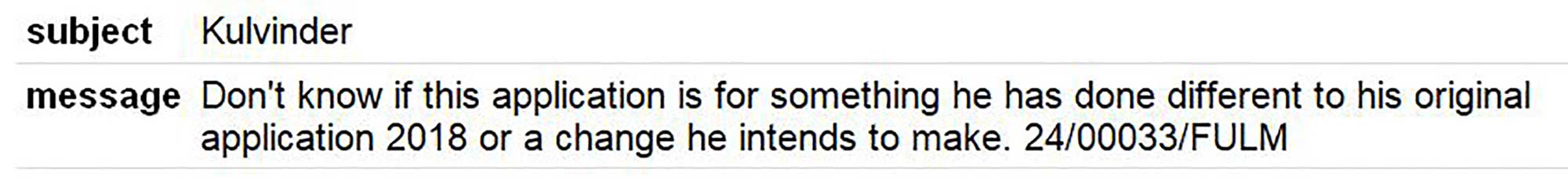 Anonymous message Anonymous message