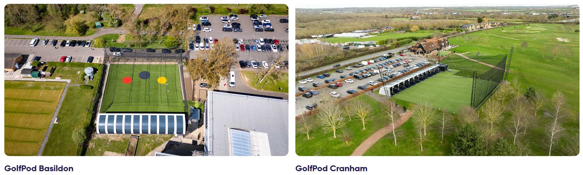 Existing Golf Pods