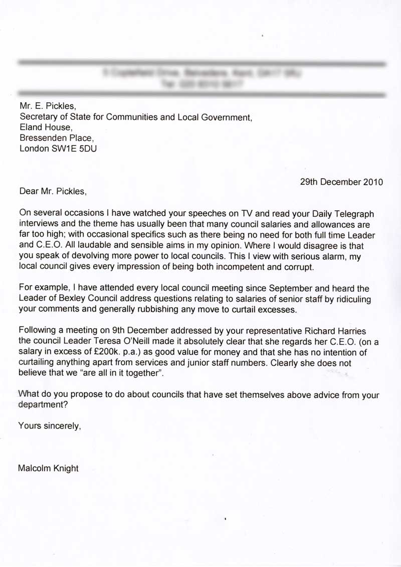 Complaint to Standards Board