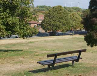 View from Lesnes Abbey