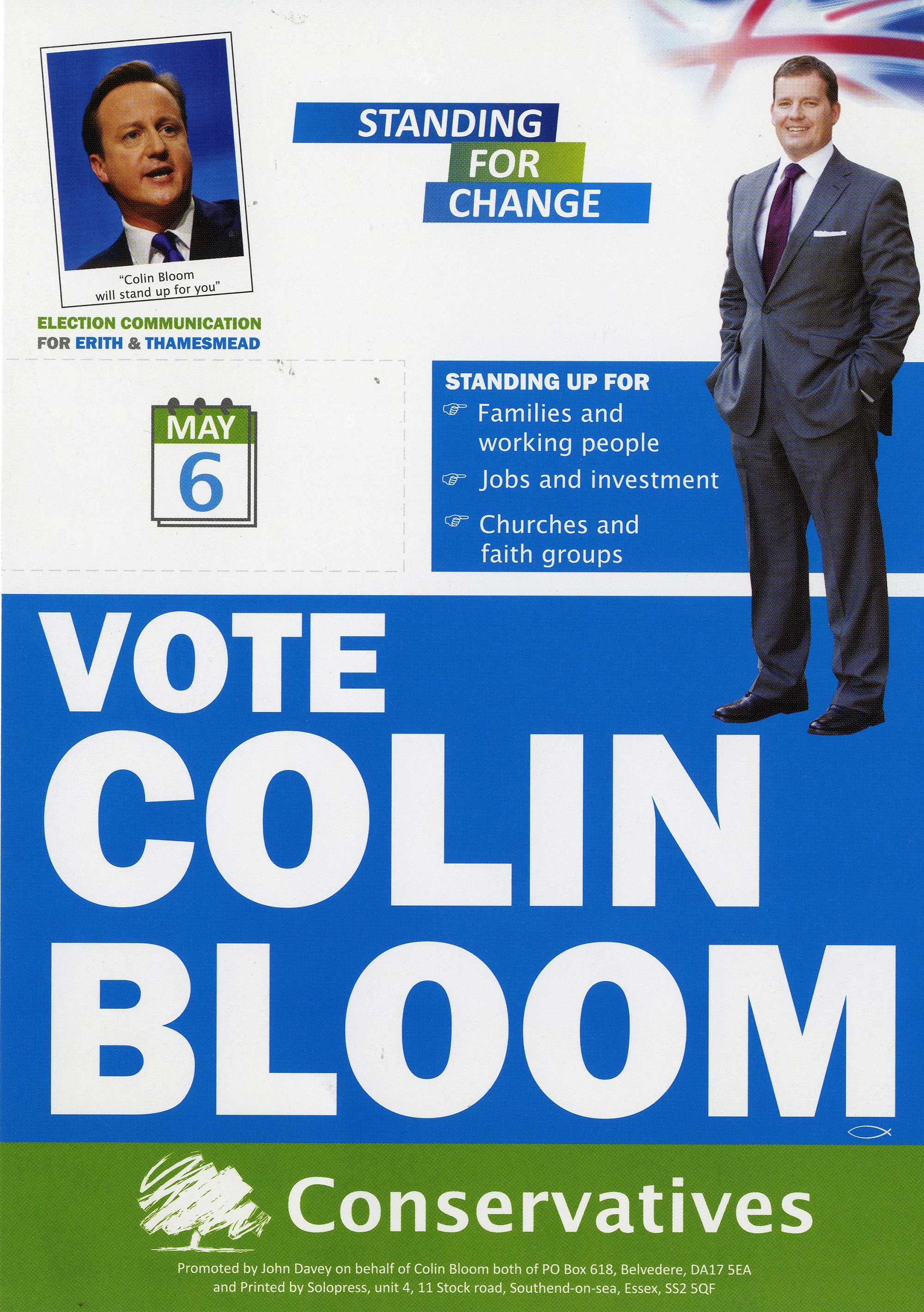 Colin Bloom's election paper